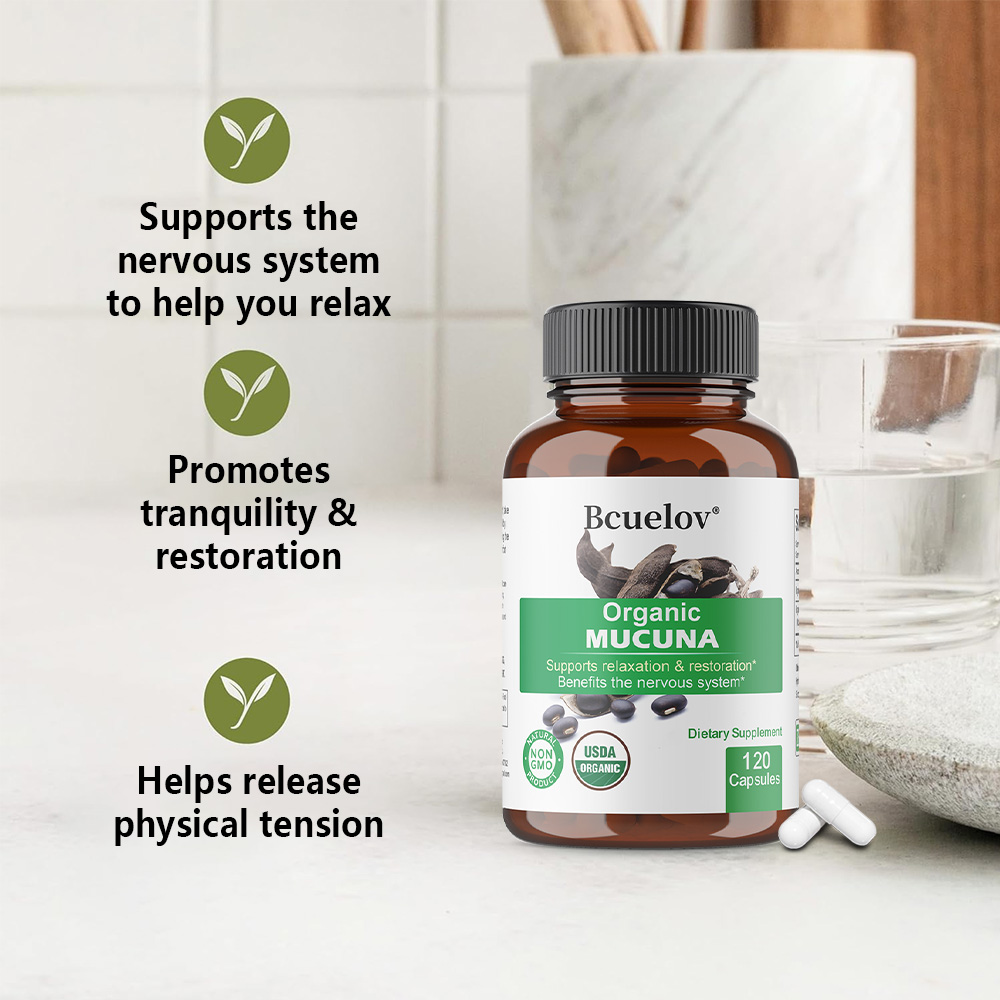 Capsule di Mucuna biologiche - - Herbal Wellness Water recensione e prezzo
