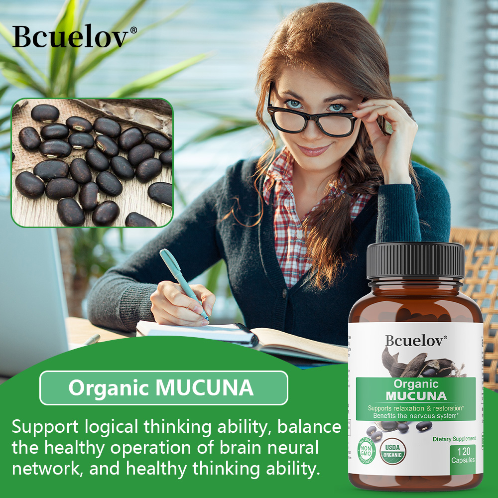 Capsule di Mucuna biologiche - - Herbal Wellness Water recensione e prezzo