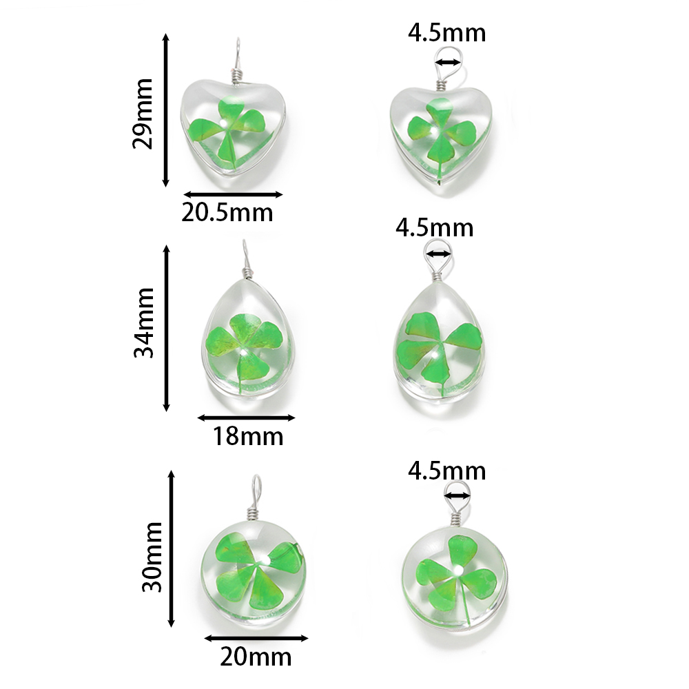 5 pezzi verde fortunato quadri - Red Clover Flower recensione e prezzo