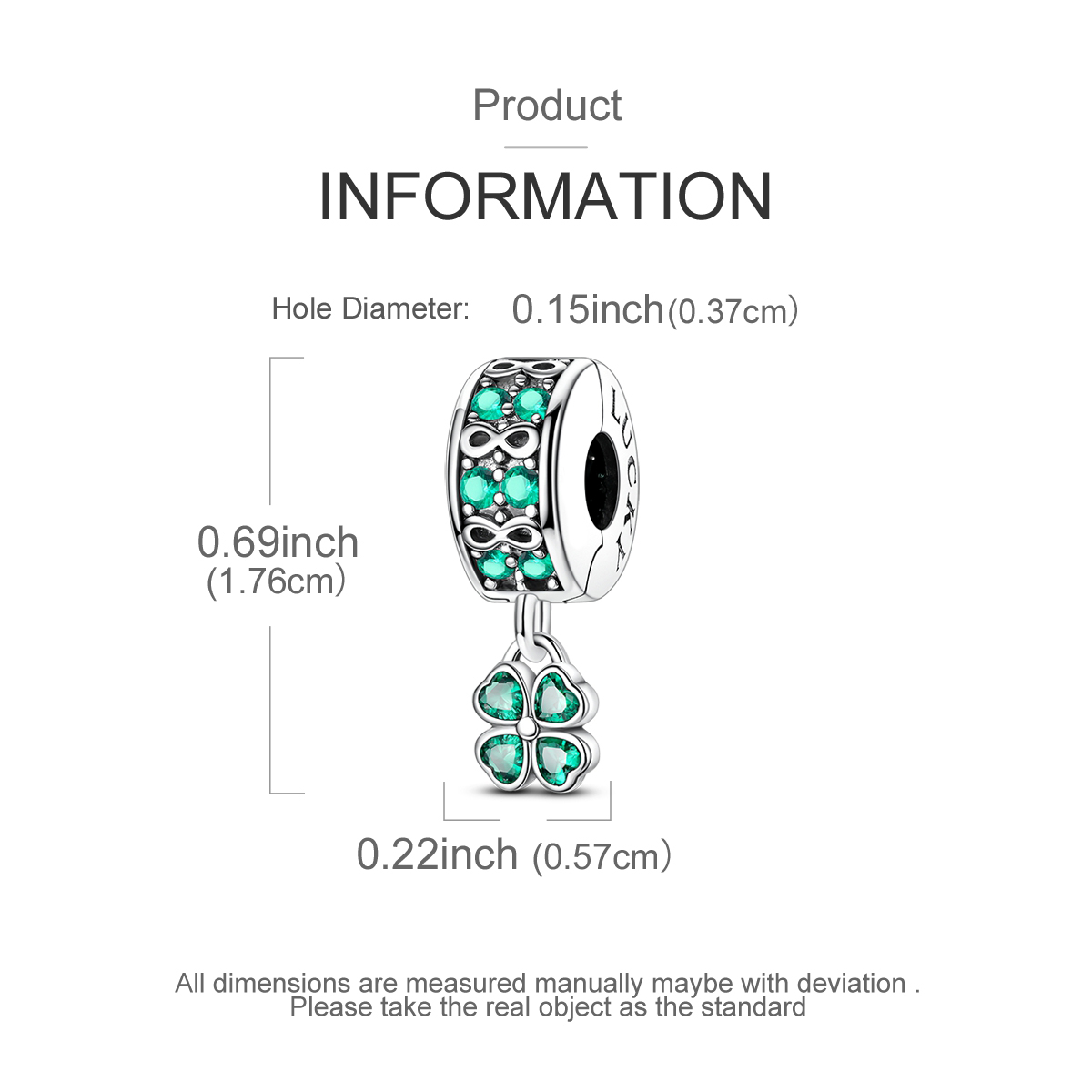 Charm in Argento Sterling 925  - Red Clover Flower recensione e prezzo